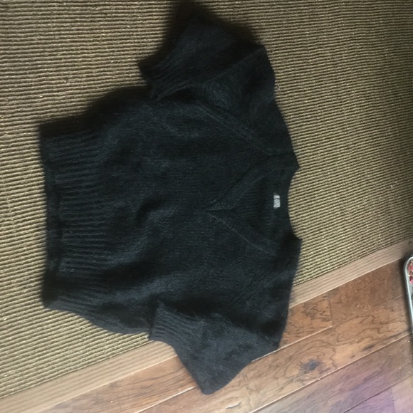 mohair v-neck sweater - Picture 2 of 6